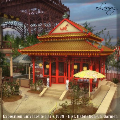 Laurent Antoine Lemog World Expo Consultant Maison Chinoise Histoire De L Habitation De Charles Garnier Texturing Complete